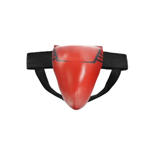 Leistenschutz Stoßdämpfer Absorption Protectors Boxtraining Ausrüstung Für Männer Erwachsene Kinder Kickboxen Kickboxen Grappling Sparring Martial Art Cup Für Erwachsene von AOSAIXIS