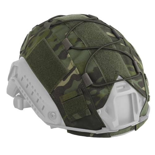 AOTUMUT Taktische Fast SF Helmabdeckung,Nylon Multicam Military Fast Helmet Cloth für Ops-Core Fast PJ/MH in Größe M/L von AOTUMUT