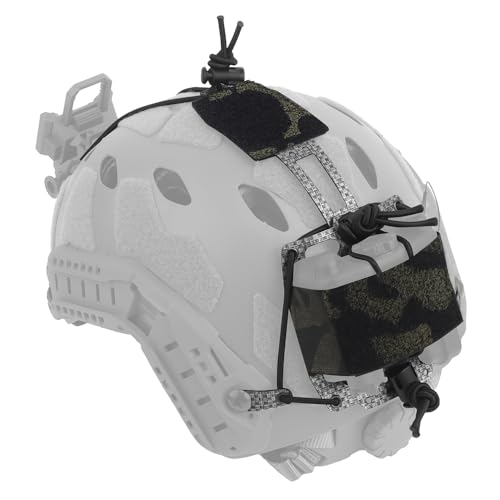 Akku-Tasche für taktische Helme, T-Form, Batterie-Aufbewahrung, mit Klettverschluss-Gegengewichtstasche von AOTUMUT