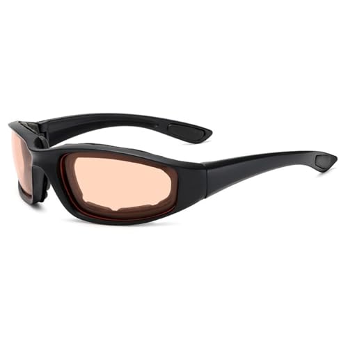 APASTTCA Reitbrillen Gepolsterte Schutzbrillen UV Schutz Staubdicht Winddicht Sonnenbrille Für Herren Und Damen Outdoor Sonnenbrille Für Herren Polarisiert von APASTTCA