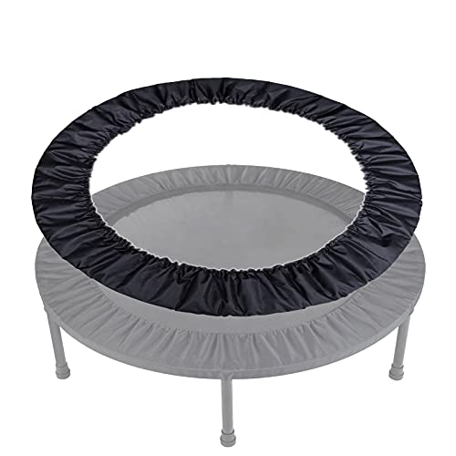 APJJ Trampolin Randabdeckung 81cm 91cm 96cm 101cm 114cm122cm127cm 137cm 152cm, Indoor Erwachsene Fitness Trampolin Umrandung, Wasserdichtes Oxford-Tuch Trampolin ZubehöR Ersatzteile,Schwarz,38in 96cm von APJJ