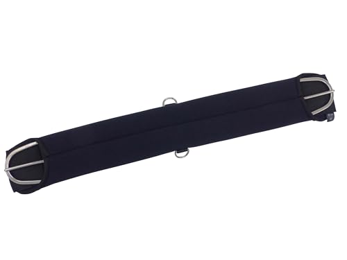 APPALERO Western Sattelgurt Memory Foam mit Edelstahl Schnallen Schwarz 32 inch von APPALERO