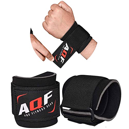 AQF Handgelenk Bandagen Fitness Neoprene 5mm Gel Gepolstert Weight Lifting Handgelenkbandage Unterstützt Gym Training Bodybuilding Handgelenkstütze Paar von AQF