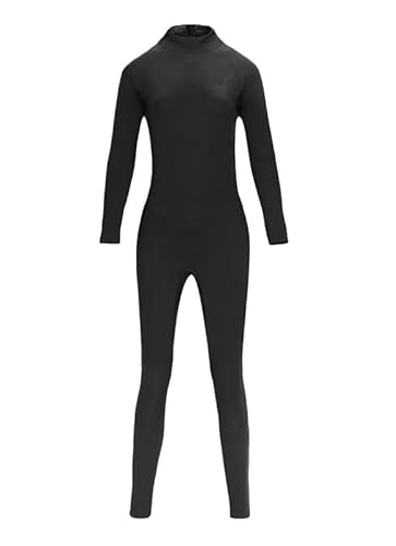 Neoprenanzug, komplettes Tauchset für Herren, einteiliger Anzug zum Schnorcheln und Surfen, warm für den Winter (Farbe: Schwarz, Größe: L) von AQHZB
