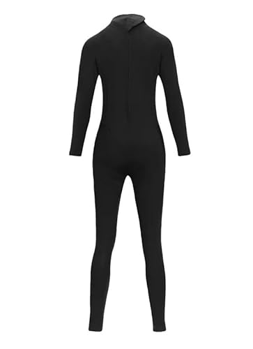 Neoprenanzug, komplettes Tauchset für Herren, einteiliger Anzug zum Schnorcheln und Surfen, warm für den Winter (Farbe: Schwarz, Größe: XS) von AQHZB