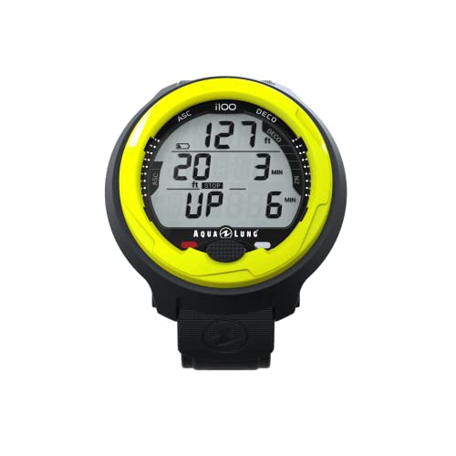 AQUALUNG Unisex-Adult I100 Dekompressionstauchcomputer, Yellow, Standard Size AQUALUNG Unisex-Adult I100 Dekompressionstauchcomputer, Yellow, Standard Size von AQUALUNG