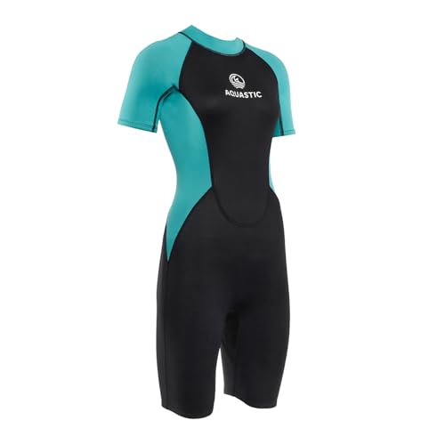 AQUASTIC Wavey 2 Mm ist EIN funktioneller Neoprenanzug für Frauen, die im Wasser aktiv Sein und Sich dabei wohlfühlen wollen. (XS) von AQUASTIC