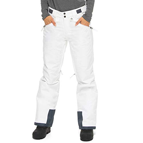 Arctix Damen Premium Insulated Snow Pants Schneehose, weiß, Large (12-14) Long von Arctix