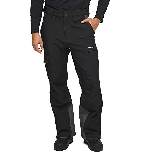 Arctix Herren Advantage Softshell Pants Schneehose, Jet Black, Small (29-30W 32L) von Arctix