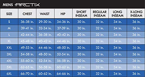 ARCTIX Herren Essential Insulated Bib Overalls II Latzhose, Blaue Nacht, 2X-Large (44-46W 32L) von ARCTIX