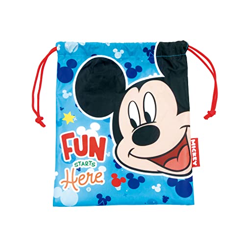 ARDITEX WD14532 Snacktasche 26,5 x 21,5 cm von Disney-Mickey, Mickey, Modern von ARDITEX