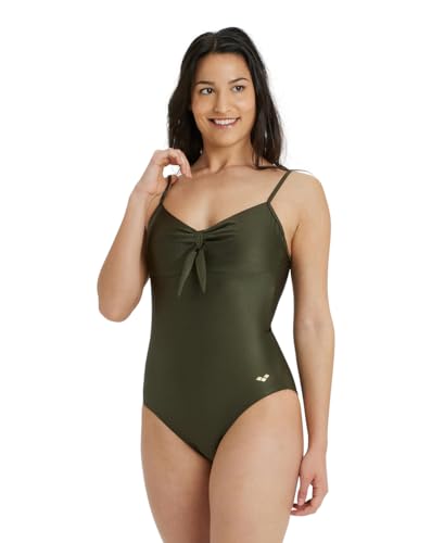 ARENA Damen Back Badeanzug, Dark Olive, 40 EU von ARENA