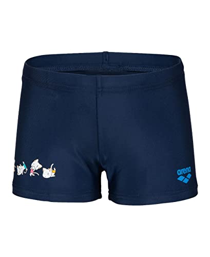 ARENA Damen Friends Swim Short Graphic Navy Badeanzug Schwimmanzug, Marineblau, Einheitsgröße von ARENA