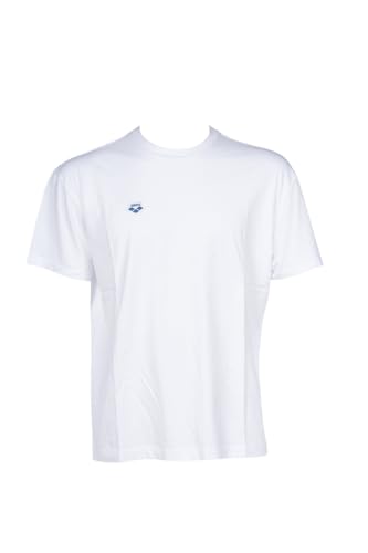 ARENA Herren Icons T-Shirt Uni, Weiß, L von ARENA