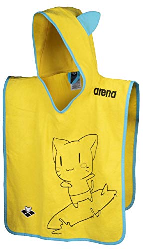 ARENA Unisex Baby Friends Poncho Kids Robe, Yellow, Einheitsgröße EU von ARENA