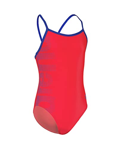 arena Logo One-Piece Swimsuit für Mädchen, Badeanzug für Mädchen aus Weichem, Schnelltrocknendem Material von ARENA