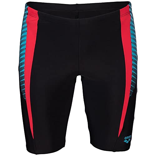 ARENA Threefold Badehose Black-Black-Anguria 40 von ARENA