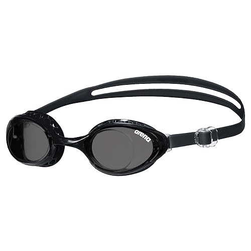 arena Air-Soft Anti-Fog Schwimmbrille Unisex für Erwachsene, Schwimmbrille mit Breiten Gläsern, UV-Schutz, Selbstjustierender Nasensteg, Air-Seals Dichtungen von ARENA