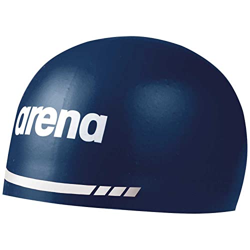 Arena Unisex – Erwachsene 3D Soft Badekappen, Navy, M von ARENA