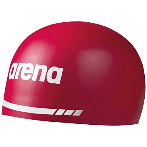 Arena Unisex – Erwachsene 3D Soft Badekappen, Red, L von ARENA