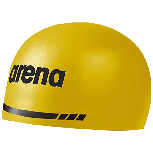 Arena Unisex – Erwachsene 3D Soft Badekappen, Yellow, L von ARENA