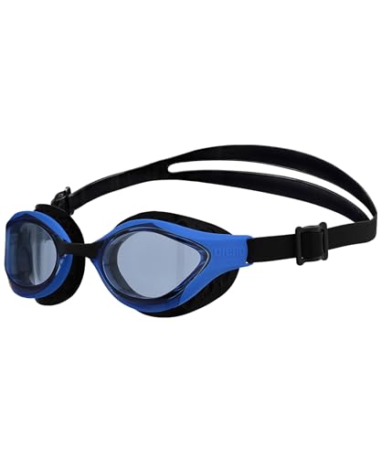 ARENA Unisex – Erwachsene Air-Bold Swipe Schwimmbrillen, Blue-Blue-Black, One Size von ARENA