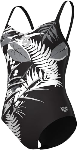 ARENA Women's BODYLIFT Swimsuit Lucy Black Multi-Black - 46 von ARENA