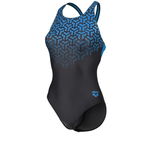 ARENA Women's KIKKO V Swimsuit V BA 580 Asphalt-Turquoise - 44 von ARENA