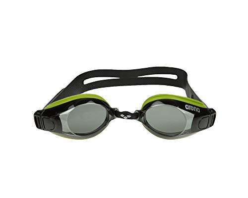 ARENA Zoom X-Fit Anti-Fog Schwimmbrille Unisex für Erwachsene, Schwimmbrille mit Breiten Gläsern, UV-Schutz, Selbstjustierender Nasensteg, Silikon Dichtungen (Packung mit 2) von ARENA