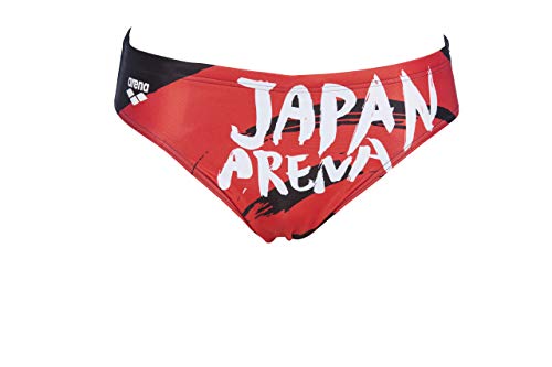 Arena Herren Country Flags MaxLife Brief Swimsuit Badeanzug, Japan-Flagge, 40 von ARENA