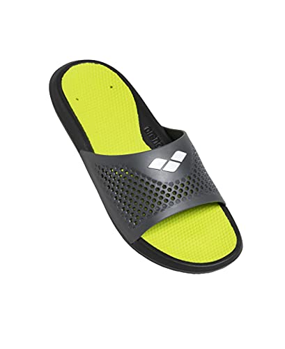 arena Bruno Unisex Badeschuhe Herren und Damen, Badelatschen für Schwimmbad und Strand, Badeschlappen mit Ablauflöchern und Ausgezeichneter Haftung auf Nassen Oberflächen von ARENA