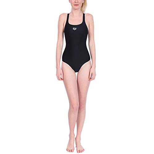 arena Dynamo Junior Einteiliger Badeanzug für Mädchen, Chlor- und Salzbeständiger Sport Badeanzug aus MaxFit Material mit UV-Schutz Faktor 128 von ARENA