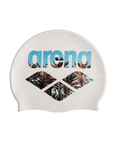 Arena HD Unisex Silikon Badekappe für Erwachsene, Training und Rennen, 100% Silikon, faltenfrei, Handflächen von ARENA