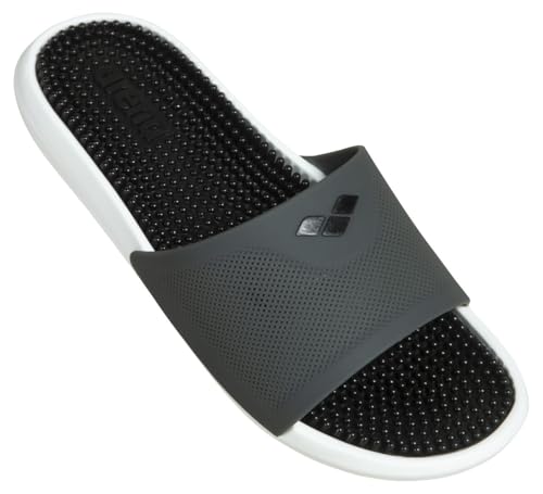 arena Marco Unisex Badesandalen für Damen und Herren, Badelatschen für Meer und Schwimmbad, Sandalen mit Weicher, Massierender Sohle und Optimalem Grip auf Nassen Oberflächen von ARENA