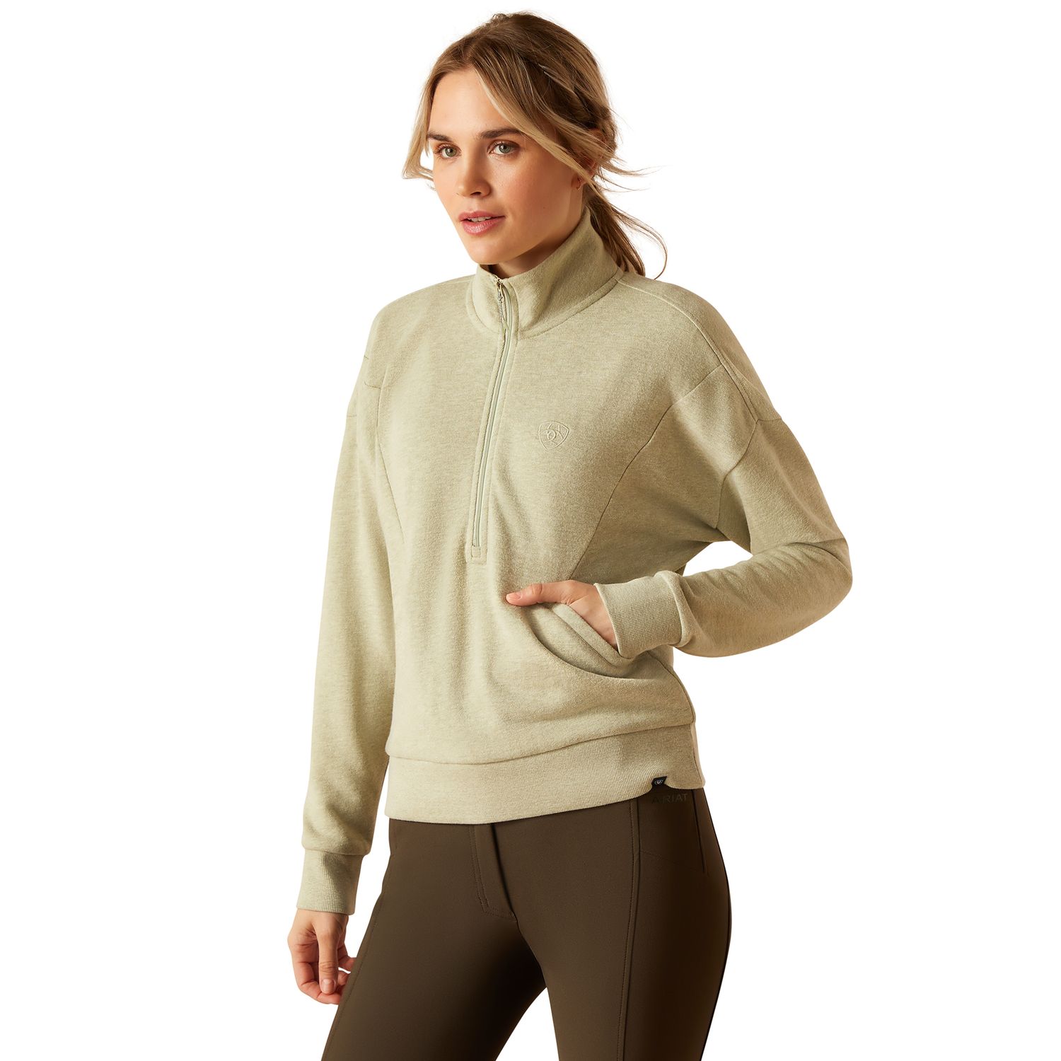 Ariat Friday Cotton 12 Zip Sweatshirt Damen von ARIAT