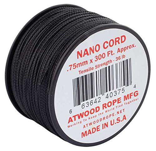 Atwood Rope Nano Cord 0,75 mm - 90 m, Oliv von ARM