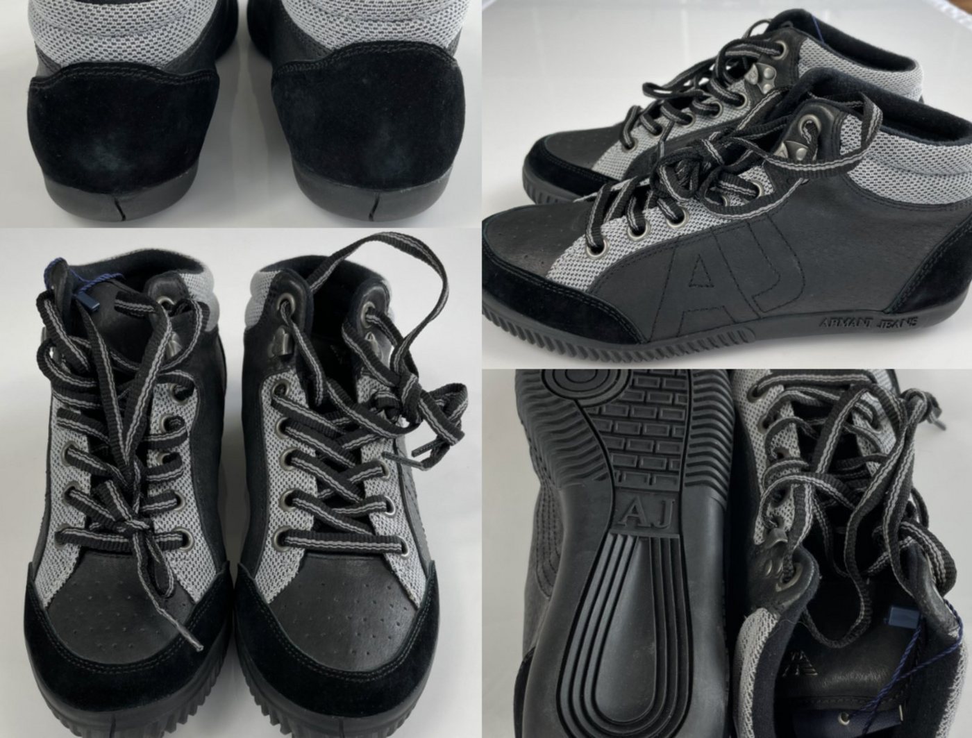 ARMANI JEANS Armani Jeans Mid Top Logo Tech Sneakers Trainers Turnschuhe Schuhe Sho Sneaker von ARMANI JEANS