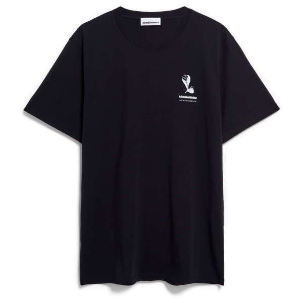 ARMEDANGELS - Aadoni Leaaf - T-Shirt Gr L schwarz von ARMEDANGELS