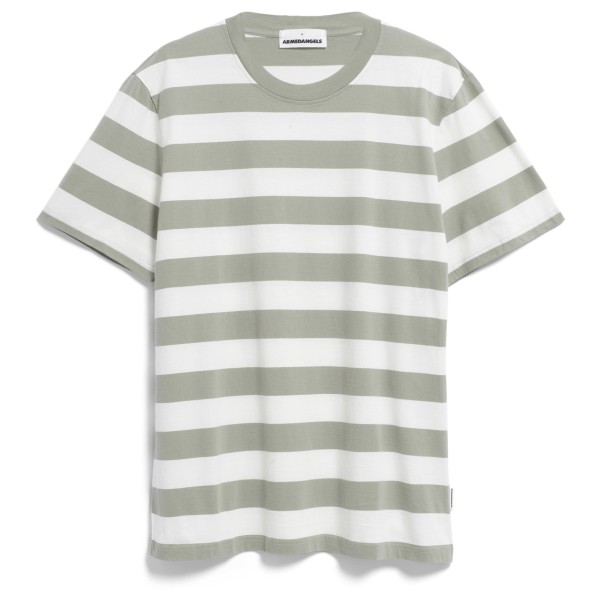 ARMEDANGELS - Bahaar Stripes - T-Shirt Gr L grau/weiß von ARMEDANGELS