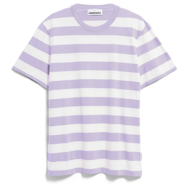 ARMEDANGELS - Bahaar Stripes - T-Shirt Gr XL weiß/lila von ARMEDANGELS