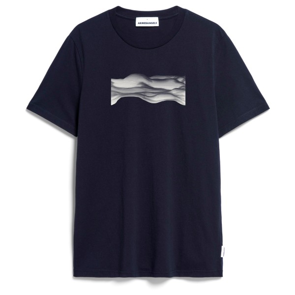 ARMEDANGELS - Jaames Wavy Clouds - T-Shirt Gr M blau von ARMEDANGELS