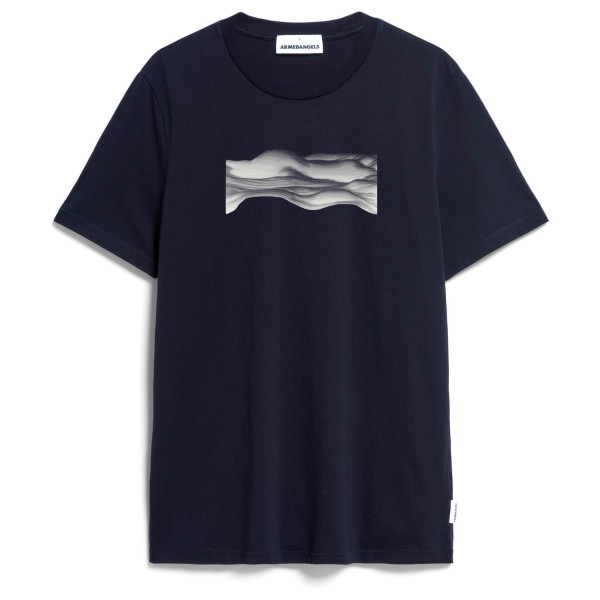 ARMEDANGELS - Jaames Wavy Clouds - T-Shirt Gr XL blau von ARMEDANGELS