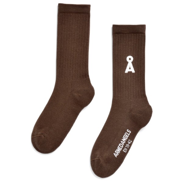 ARMEDANGELS - Saamus Bold - Multifunktionssocken Gr 43-46 braun von ARMEDANGELS
