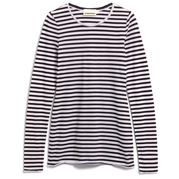 ARMEDANGELS - Women's Einiaara Stripes - Longsleeve Gr S grau von ARMEDANGELS