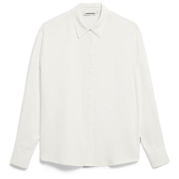 ARMEDANGELS - Women's Larisaana L/S - Bluse Gr L weiß von ARMEDANGELS