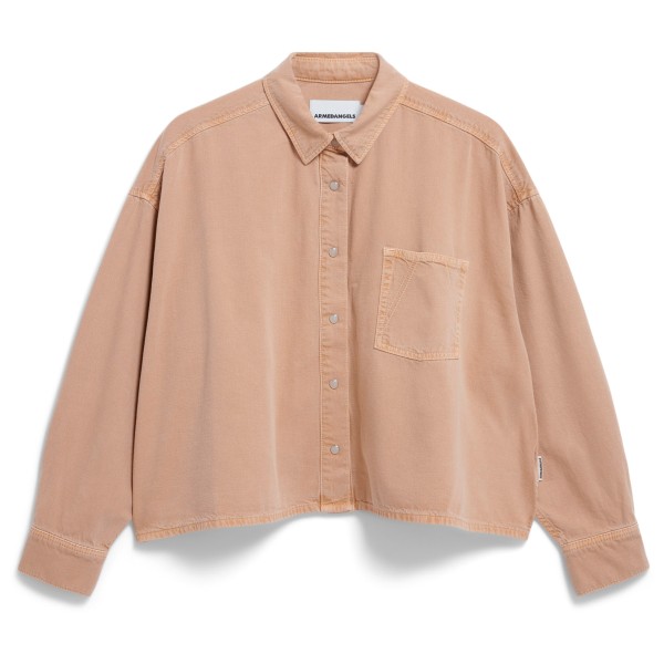 ARMEDANGELS - Women's Nalaani - Hemd Gr M beige von ARMEDANGELS