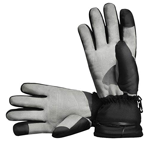 AROMA SEASON Beheizbare Handschuhe für Herren Damen, Winter Raynauds Krankheit Wasserdicht & Winddicht Arbeitshandschuhe Motorrad Jagd Angeln Reiten von AROMA SEASON