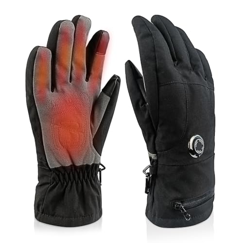 AROMA SEASON Beheizbare Handschuhe mit Akku | Warme beheizte Hände den ganzen Tag | hohe Heiz- und Akkuleistung | hochwertige Verarbeitung | Modell Casual L/XL von AROMA SEASON