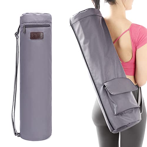 AROME Yogamatten-Tasche, wasserdichte Tragetasche für Damen und Herren, durchgehender Reißverschluss, 0.6 cm, 1.2 cm dicke Yogamatte von AROME