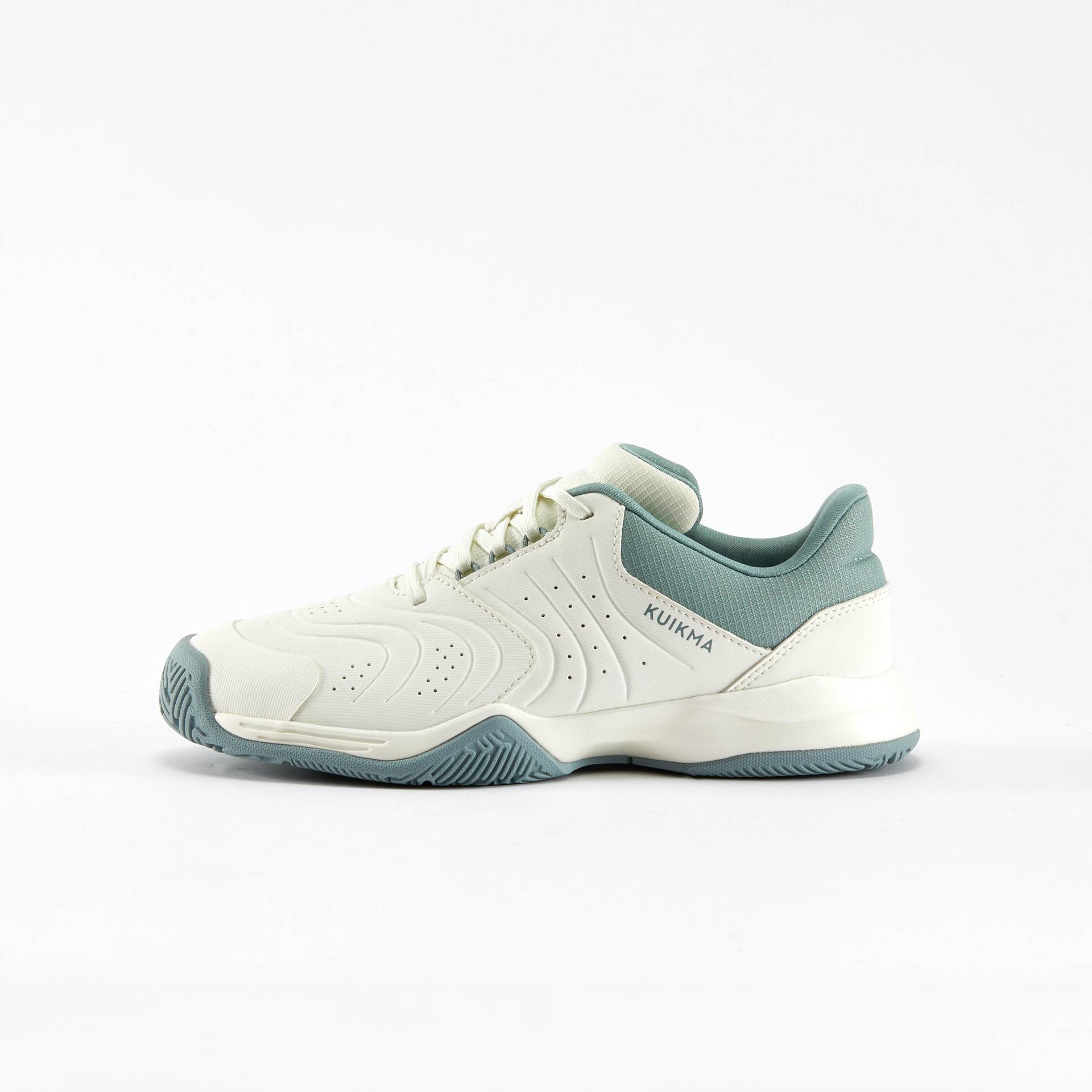 Gebraucht - Kinder Tennisschuhe mit Schnürsenkel - TS Strong Jr weiß  - GUT von ARTENGO